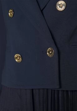 MICHAEL Michael Kors Fitted Db Crop Blazer - Blazer -Fashion Clothing-Michael Kors cae72499e11547409a30fb08be6a89ba