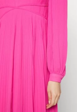 MICHAEL Michael Kors Pleated - Cocktail Dress / Party Dress - Cerise -Fashion Clothing-Michael Kors cb4d8eea04d3491d84145638544ad913