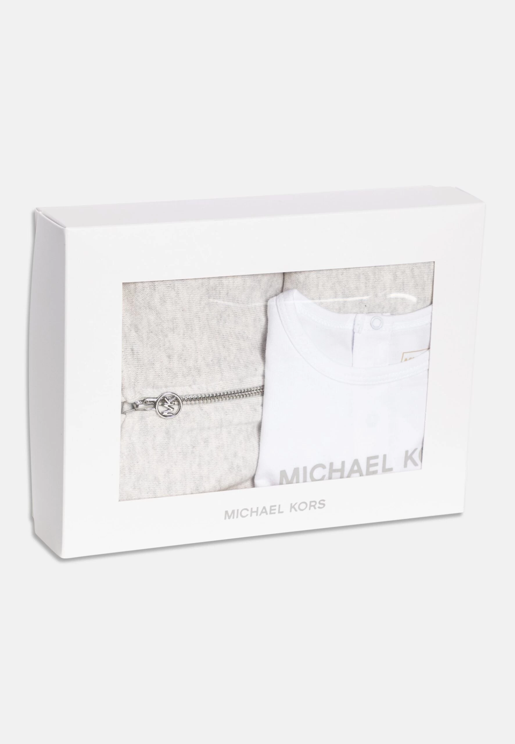 MICHAEL KORS KIDS Track Suit Set - Zip-Up Sweatshirt - Light Gray China 5 MICHAEL KORS KIDS Track Suit Set - Zip-Up Sweatshirt - Light Gray China - Image 3