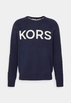 Michael Kors Sport Crew - Jumper - Midnight -Fashion Clothing-Michael Kors cebc07d7c0ad49d6a15d35838dadc408