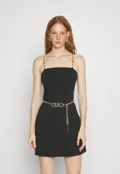 MICHAEL Michael Kors Bustier Mini Dress - Cocktail Dress / Party Dress - Black