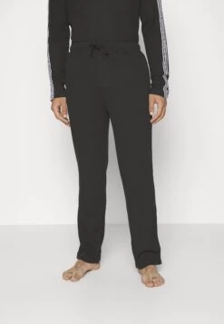 Michael Kors Stretch Waffle Pant - Pyjama Bottoms - Black