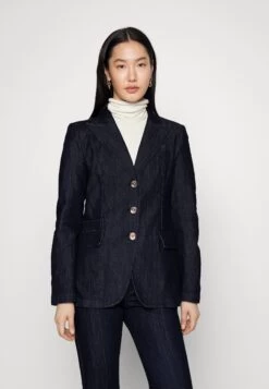 MICHAEL Michael Kors Tailored Blazer - Blazer - Indigo Rinse