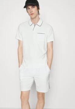 Michael Kors Terry Johnny Polo - Polo Shirt - White -Fashion Clothing-Michael Kors d2ecdfa328324ae4ba81851c3a72aee7
