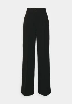 MICHAEL Michael Kors Pleated Wide Leg Pant - Trousers - Black 10 MICHAEL Michael Kors Pleated Wide Leg Pant - Trousers - Black -Fashion Clothing-Michael Kors d56d1c7c523d4e3dbbc15f6f1b4fb8da
