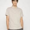 Michael Kors Sleek - Polo Shirt - Oatmeal Heather -Fashion Clothing-Michael Kors d98cbb6e3f9a4d01ac8525e8358d3c06