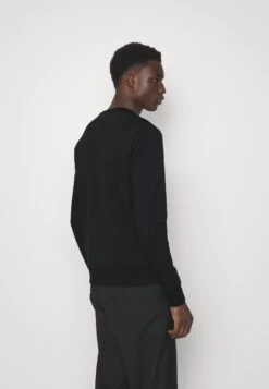 Michael Kors Checker Charm Crew - Sweatshirt - Black 10 Michael Kors Checker Charm Crew - Sweatshirt - Black -Fashion Clothing-Michael Kors dd1e387fa8ff428d9cb63bb9e352b5f7