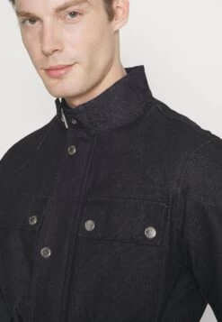 Michael Kors Belted Field Jacket - Denim Jacket - Indigo -Fashion Clothing-Michael Kors de192c62d85c4258802fde57951a91ca