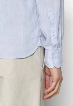 Michael Kors Popover Slim Shirt - Shirt - Light Blue -Fashion Clothing-Michael Kors de3016479a3249888f6b86b5884ef078