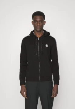 Michael Kors New Evergreen Hoodie - Zip-Up Sweatshirt - Black