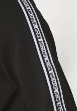 Michael Kors New Evergreen Hoodie - Zip-Up Sweatshirt - Black -Fashion Clothing-Michael Kors dfb42994700148a5ba860bd4d9aff8fb