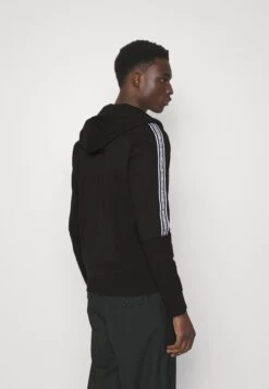 Michael Kors New Evergreen Hoodie - Zip-Up Sweatshirt - Black -Fashion Clothing-Michael Kors e2458cd76a114097a9e33bf4f06f4339