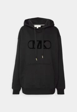 MICHAEL Michael Kors Empire Clasic- Hoodie - Black 10 MICHAEL Michael Kors Empire Clasic- Hoodie - Black -Fashion Clothing-Michael Kors e29f38a54b9f49bbadc2ed1d55e74cbc