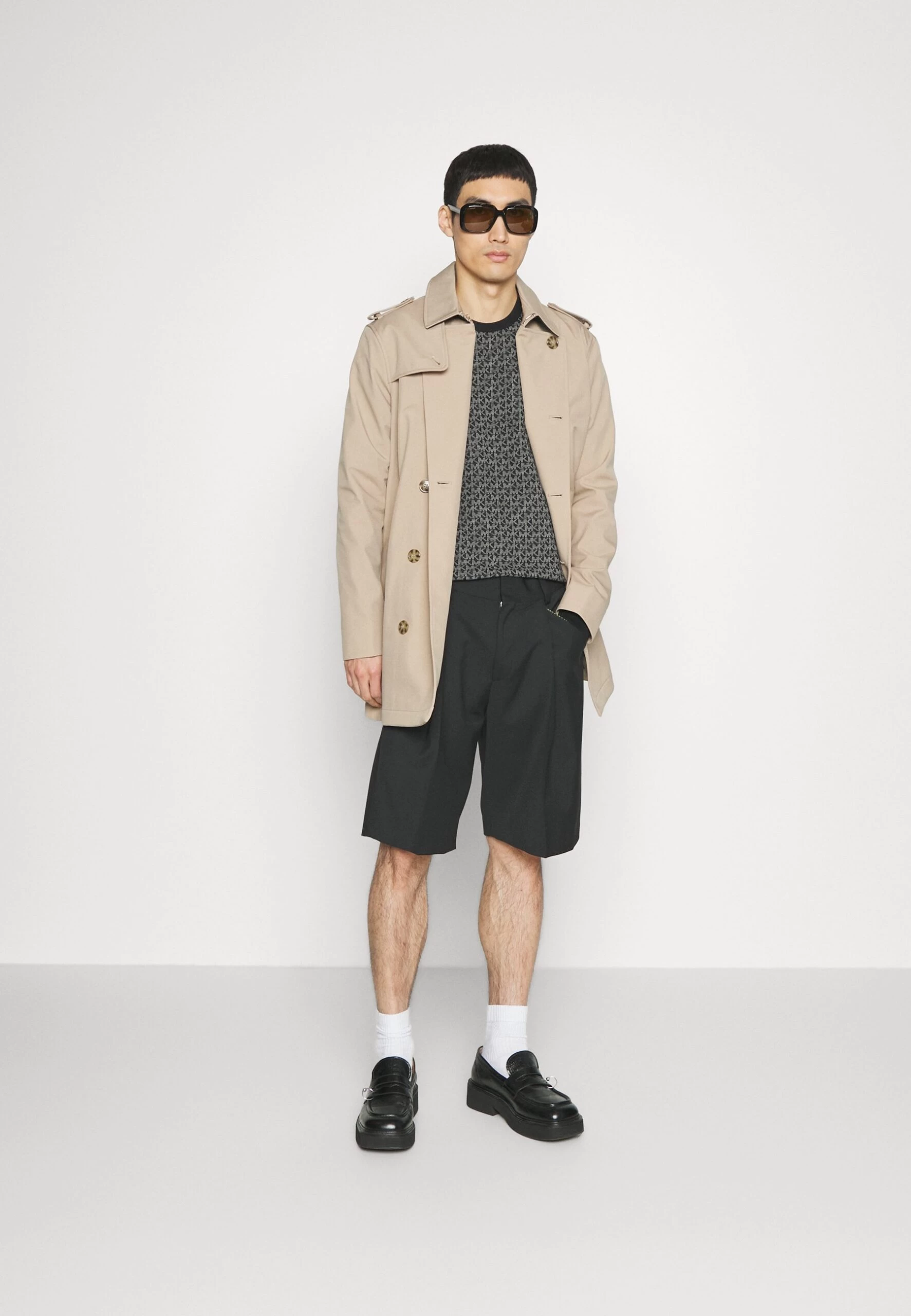 Michael Kors Belted - Trenchcoat - Khaki 4 Michael Kors Belted - Trenchcoat - Khaki - Image 2