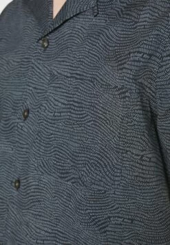 Michael Kors Camp Etched Logo - Shirt - Midnight -Fashion Clothing-Michael Kors e3db0730bbf548468a713ef77d8236a3