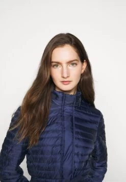 MICHAEL Michael Kors Belted Puffr - Down Jacket - True Navy -Fashion Clothing-Michael Kors e69dc640926548cab3818876d14ec6b5