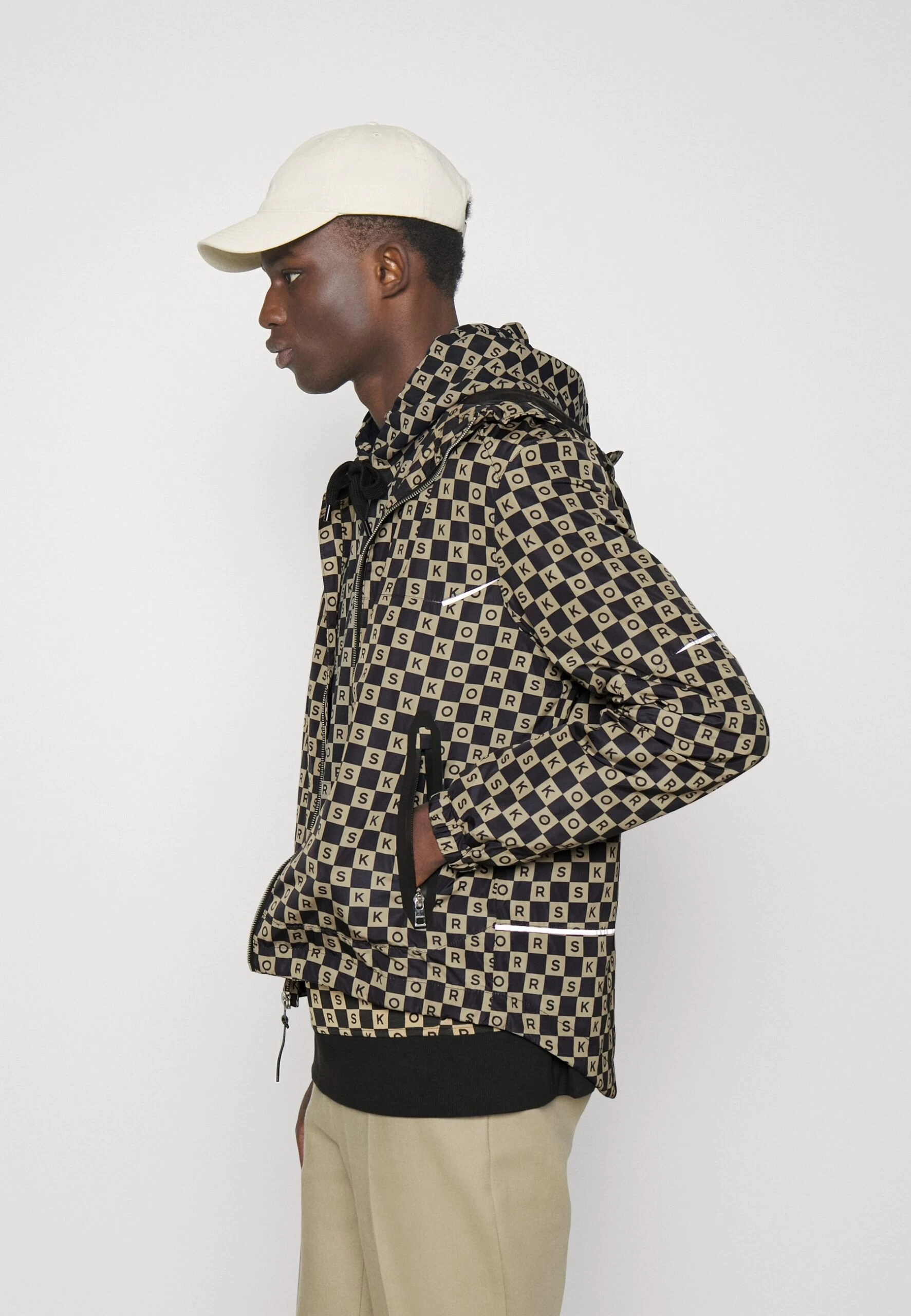 Michael Kors Hooded Jacket - Summer Jacket - Black 6 Michael Kors Hooded Jacket - Summer Jacket - Black - Image 4