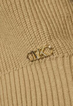 MICHAEL Michael Kors Solid Shaker Split - Jumper - Dark Camel 15 MICHAEL Michael Kors Solid Shaker Split - Jumper - Dark Camel -Fashion Clothing-Michael Kors e8d1b031ae83472f8f46e164904b91f8