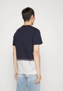 Michael Kors Block Logo Tee - Print T-Shirt - Midnight -Fashion Clothing-Michael Kors e9a901487397441ea161a285bcdef98f