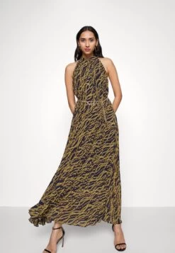 MICHAEL Michael Kors Halter Pleat Dress - Maxi Dress 13 MICHAEL Michael Kors Halter Pleat Dress - Maxi Dress -Fashion Clothing-Michael Kors eb0815793f654088a5420d0e569838f7