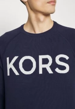 Michael Kors Sport Crew - Jumper - Midnight -Fashion Clothing-Michael Kors ec424ec644db4bc6a35d818ddc36b5b4