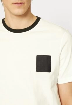 Michael Kors Cube Logo Tee - Print T-Shirt - White -Fashion Clothing-Michael Kors ed20491f94ce4f1ea09659edfe121c51