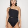 MICHAEL Michael Kors Solids- Swimsuit - Black