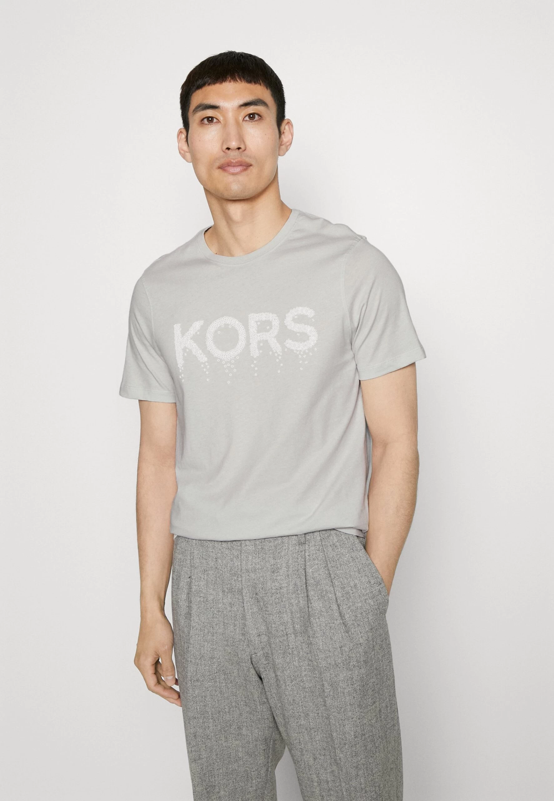 Michael Kors Kors Spill Tee - Print T-Shirt - Opal 6 Michael Kors Kors Spill Tee - Print T-Shirt - Opal - Image 4