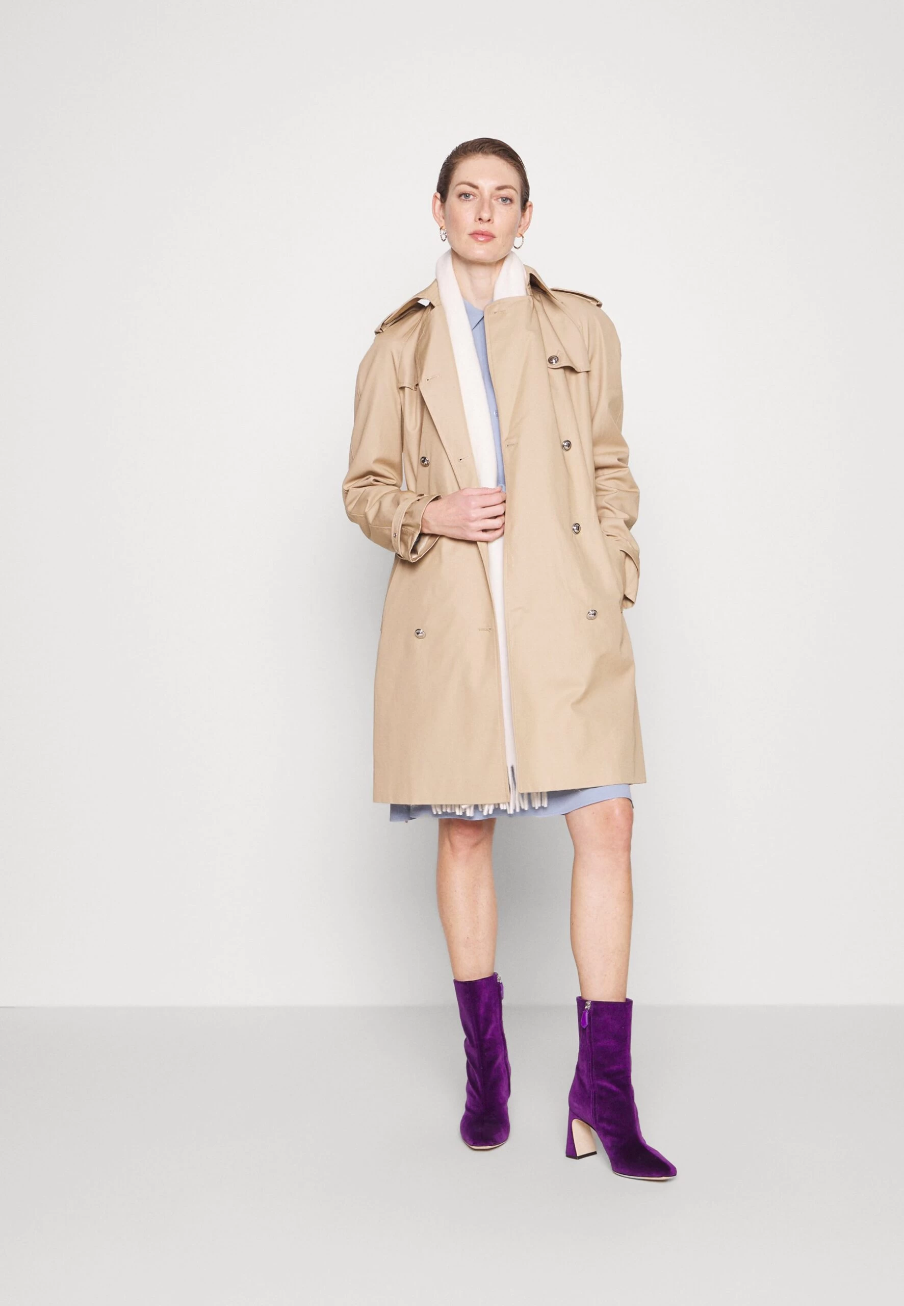 MICHAEL Michael Kors Trenchcoat - Beige 4 MICHAEL Michael Kors Trenchcoat - Beige - Image 2