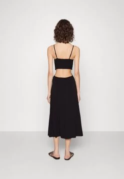 MICHAEL Michael Kors Bustier Cutout Midi Dress - Jumper Dress - Black 10 MICHAEL Michael Kors Bustier Cutout Midi Dress - Jumper Dress - Black -Fashion Clothing-Michael Kors f3342ad561df4d89abdb800a16064a82
