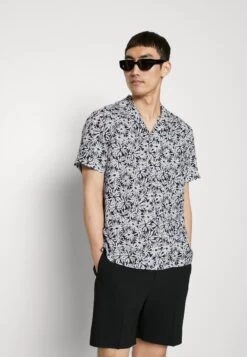 Michael Kors Painted Palm - Shirt - Black -Fashion Clothing-Michael Kors f3a74002e47d417e9c80a0c799694510