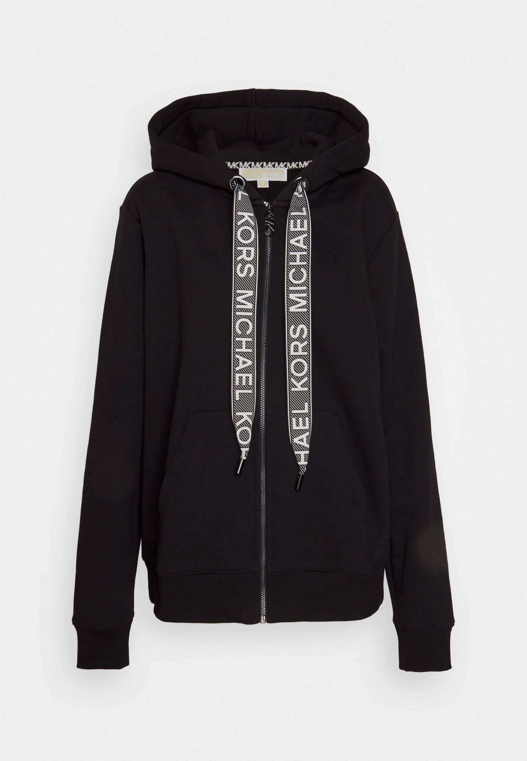 MICHAEL Michael Kors Mkgo Thru Hoodie - Zip-Up Sweatshirt - Black 7 MICHAEL Michael Kors Mkgo Thru Hoodie - Zip-Up Sweatshirt - Black - Image 5