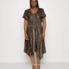 MICHAEL Michael Kors Foil Links Hank Hem - Cocktail Dress / Party Dress - Gold