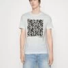 Michael Kors Kinetic Block Tee - Print T-Shirt - White -Fashion Clothing-Michael Kors f90ed6cc199a4ec3b5f2570ea45cdbaa