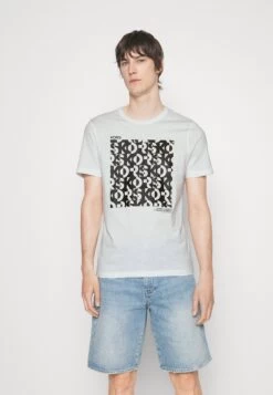 Michael Kors Kinetic Block Tee - Print T-Shirt - White
