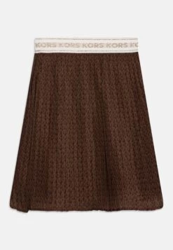 MICHAEL KORS KIDS Pleated Skirt - Pleated Skirt - Chocolate Brown