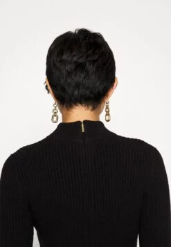 MICHAEL Michael Kors Mock Mini- Jumper Dress - Black 17 MICHAEL Michael Kors Mock Mini- Jumper Dress - Black -Fashion Clothing-Michael Kors f9bf4419763b4aabb7dbb9990acda125