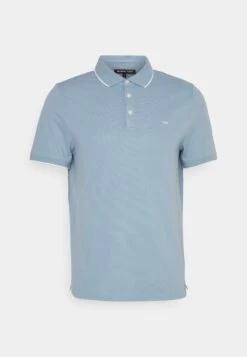 Michael Kors Sustainable - Polo Shirt - Chambray -Fashion Clothing-Michael Kors fa8689b3af01487692ae7cd9db0b79d1