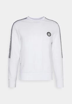 Michael Kors New Evergreen Crew - Sweatshirt - White -Fashion Clothing-Michael Kors fc8161973a7d4d3092e7943439f6bc2e
