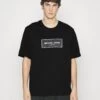 Michael Kors Flagship Logo Tee - Print T-Shirt - Black